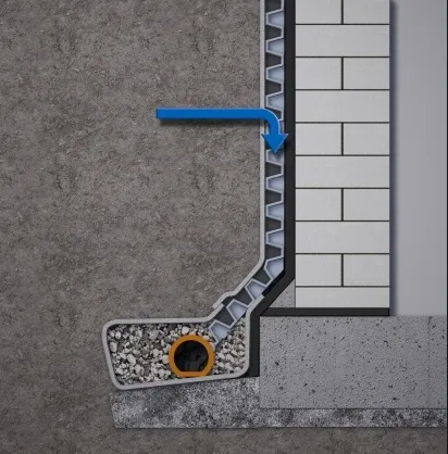 Image 5 — Drainage et trottoir achevés