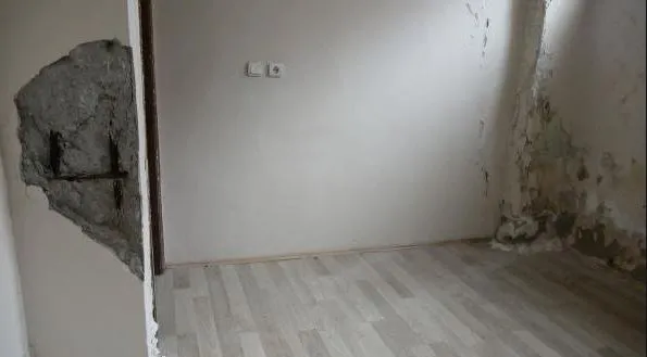 A building with poorly installed waterproofing